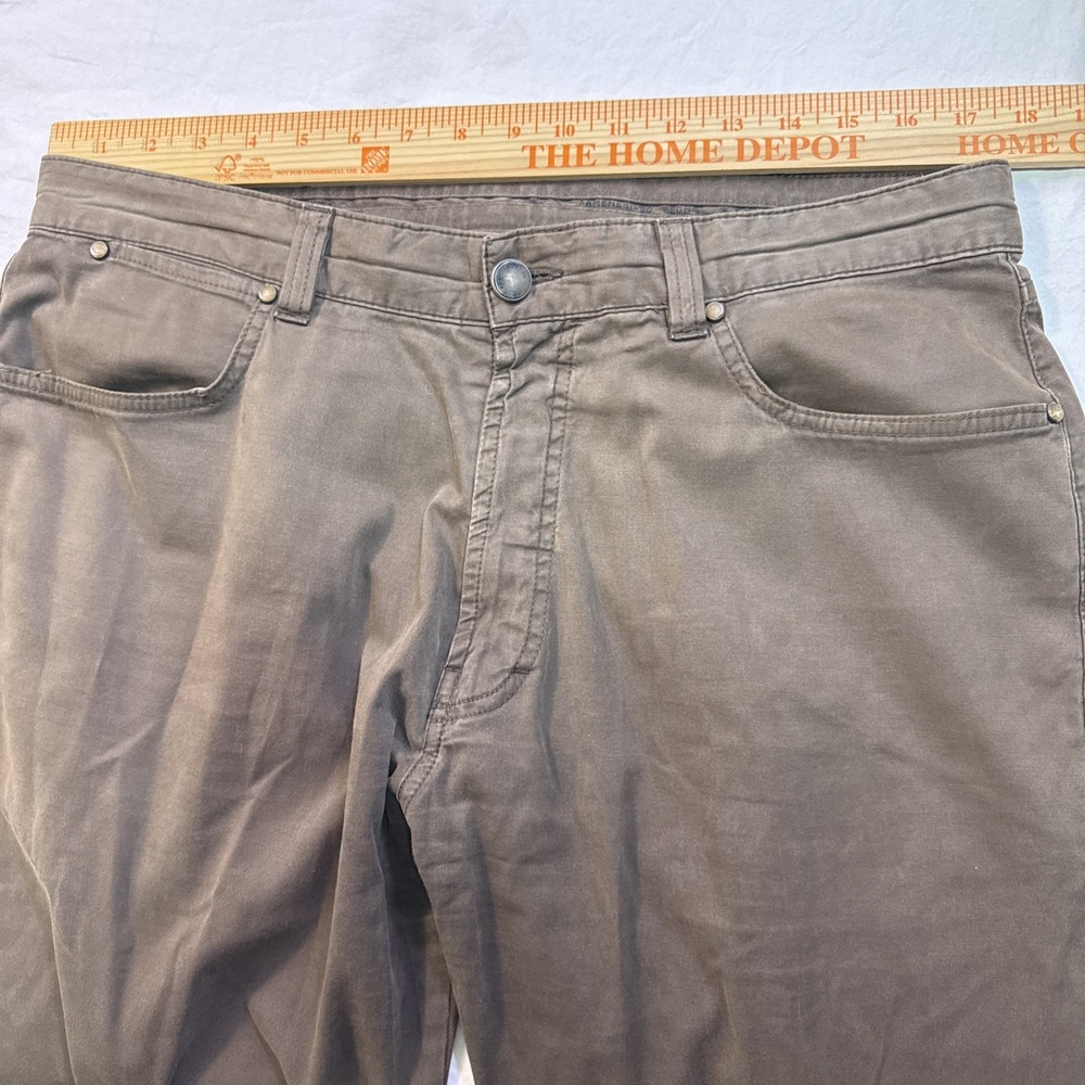 Ermenegildo Zegna jeans mens 36 brown straight wider leg - Picture 4 of 7